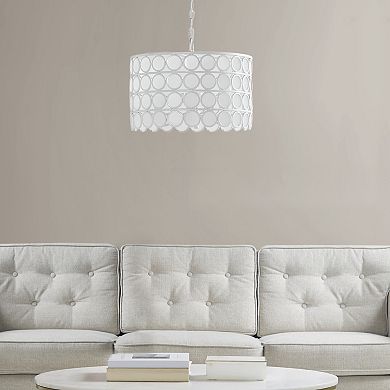 Hampton Hill Abbot 4-Light Drum-Shaped Chandelier