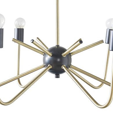 Hampton Hill Alexis 6-Light Two-Tone Chandelier