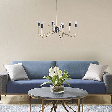 Hampton Hill Alexis 6-Light Two-Tone Chandelier