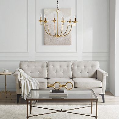 Hampton Hill Savor 6-Light Luxurious Candelabra Chandelier