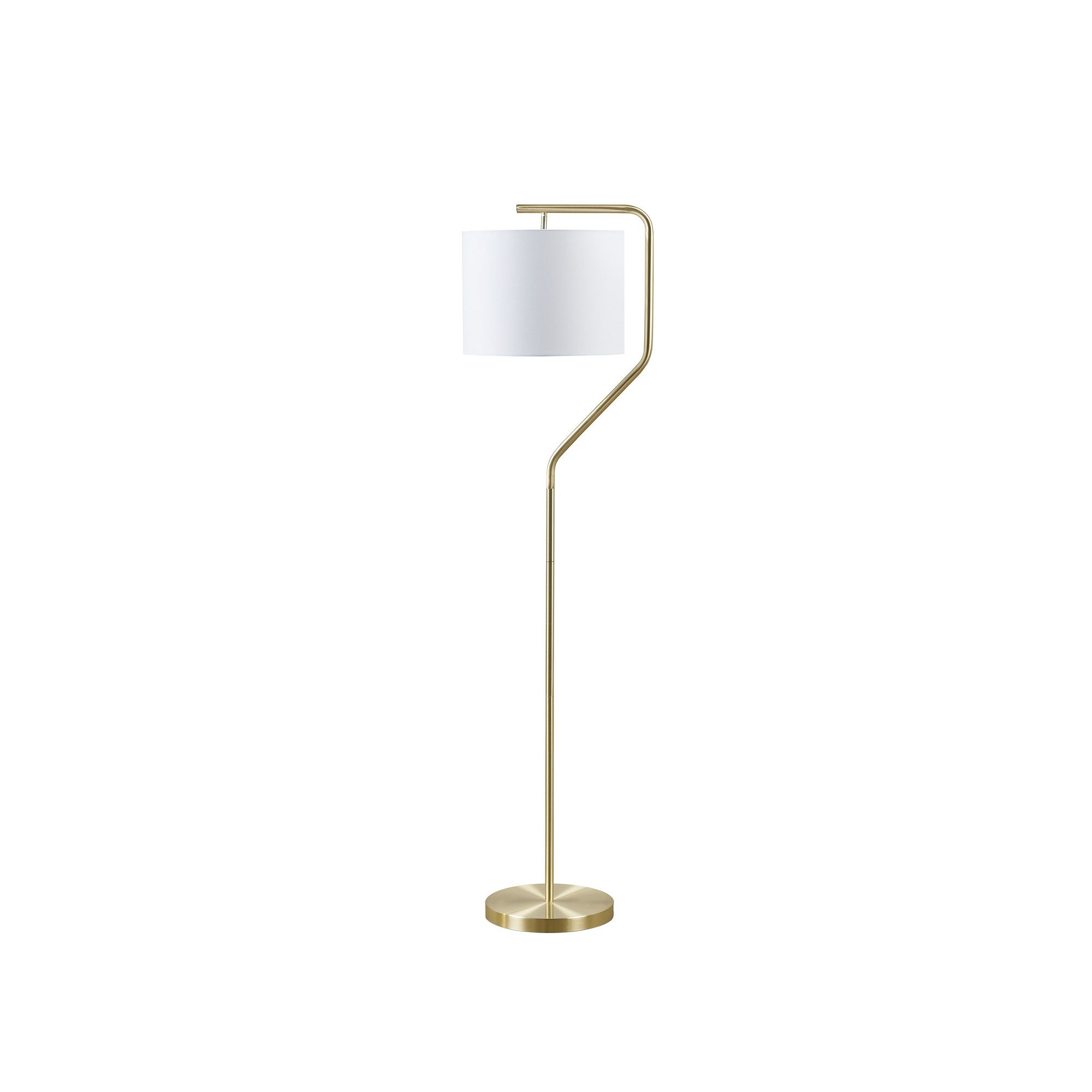 510 Design Aster Angular Floor Lamp, Black Gold