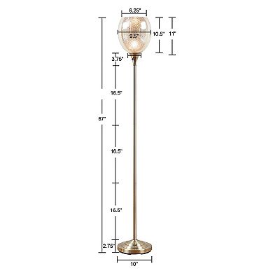 Hampton Hill Bellow Uplight Floor Lamp