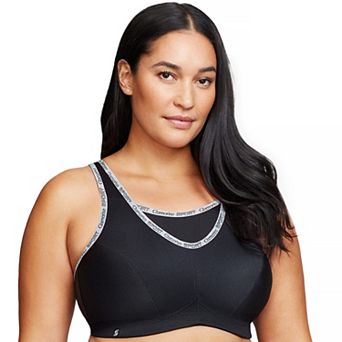 Plus Size Glamorise Full-Figure No-Bounce Camisole Wireless Sports Bra 1066