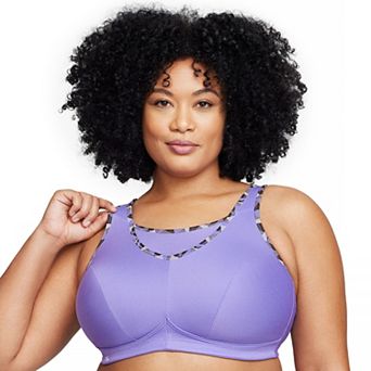 Plus Size Glamorise Full-Figure No-Bounce Camisole Wireless Sports Bra 1066