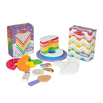 Melissa & Doug Rainbow Surprise Cake Play Set