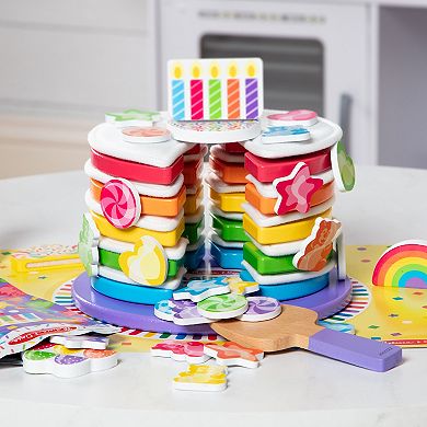 Melissa & Doug Rainbow Surprise Cake Play Set
