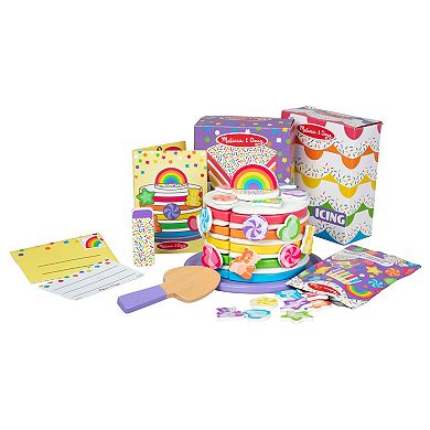 Melissa & Doug Rainbow Surprise Cake Play Set