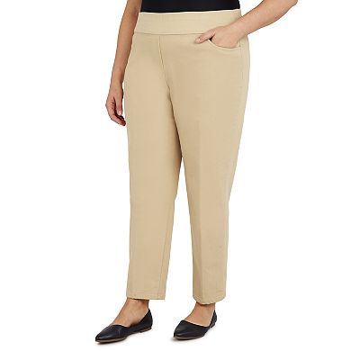 Plus Size Alfred Dunner Classics Pull-On Straight-Leg Pants