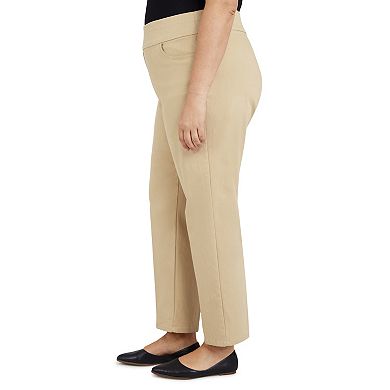 Plus Size Alfred Dunner Classics Pull-On Straight-Leg Pants