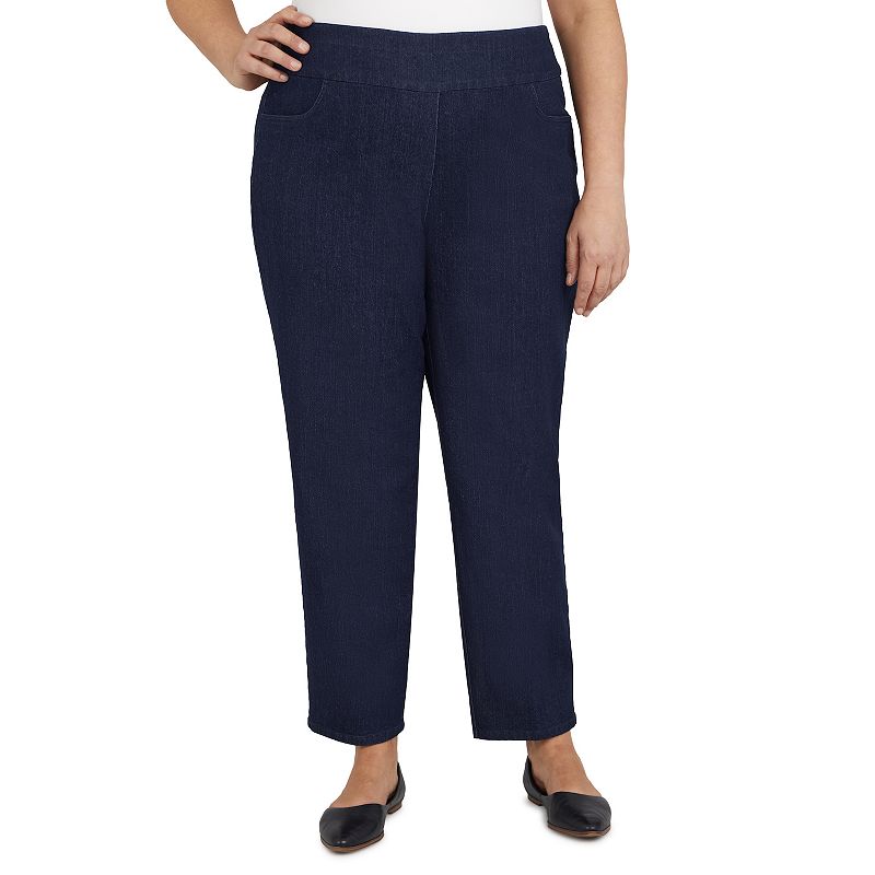 Plus Size Alfred Dunner Classics Pull-On Straight-Leg Pants, Womens, Size: