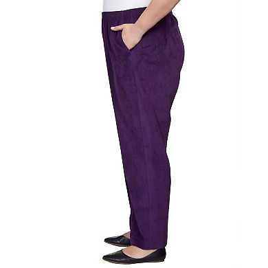 Plus Size Alfred Dunner Classics Pull-On Straight-Leg Pants