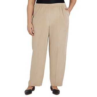 Plus Size Alfred Dunner Classics Pull-On Straight-Leg Pants
