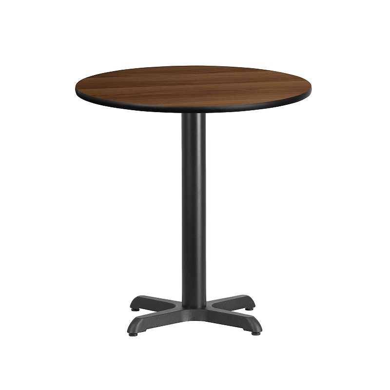 Flash Furniture 31-in. Round Laminate Top Dining Table, Brown