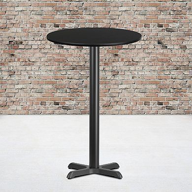 Flash Furniture 43-in. Round Laminate Top Bar Height Table