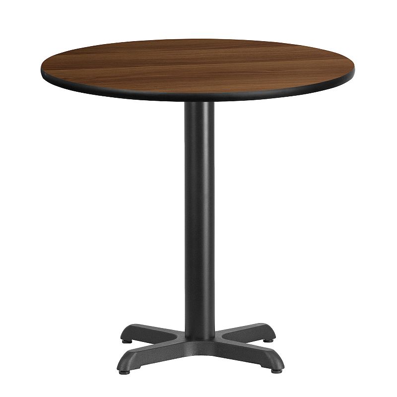 Flash Furniture Round 31-in. Laminate Top Dining Table, Brown