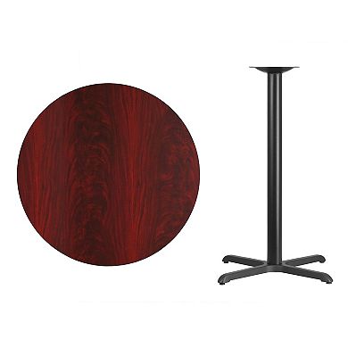 Flash Furniture Round Laminate Top 43-in. Bar Height Table