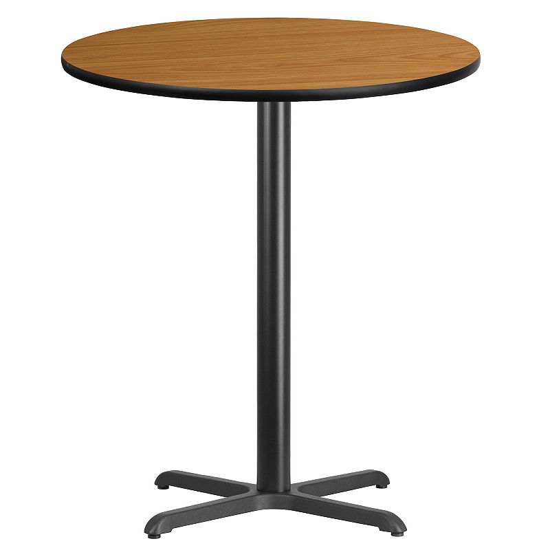 Flash Furniture Round Laminate Top 43-in. Bar Height Table, Multicolor