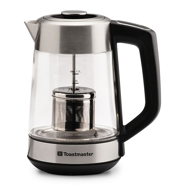 Toastmaster 1.7-Liter Electric Glass Kettle