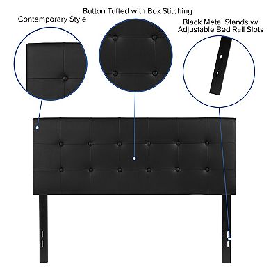 Flash Furniture Lennox Tufted Upholstered Headboard