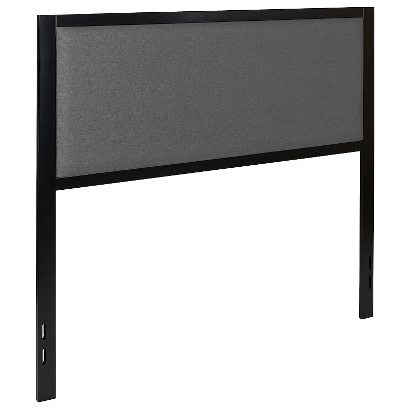 Flash Furniture Melbourne Upholstered Headboard, Grey, King