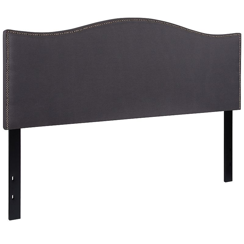 Flash Furniture Lexington Upholstered Headboard, Grey, Queen