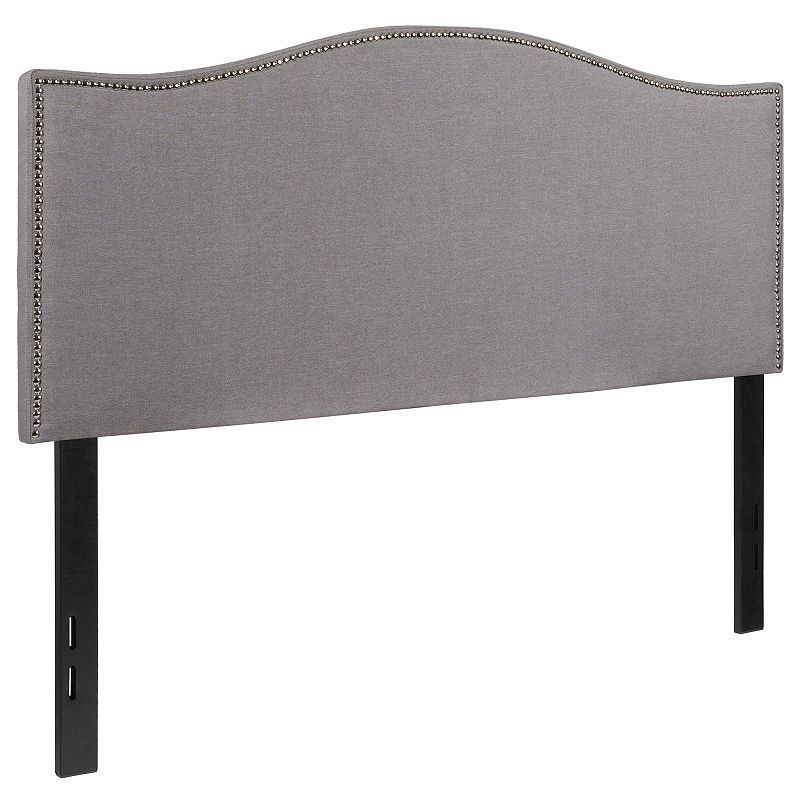 Flash Furniture Lexington Upholstered Headboard, Grey, Twin