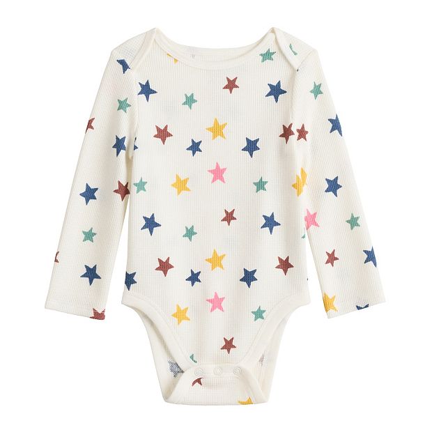 Baby Boy Jumping Beans® Lap Shoulder Long Sleeve Bodysuit