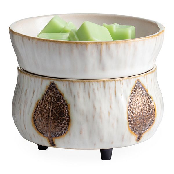 Candle Warmers Etc. Leaves 2in1 Fragrance Warmer