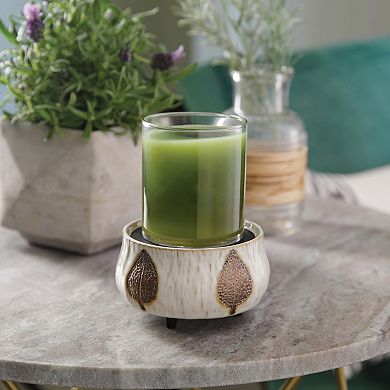 Candle Warmers Etc. Leaves 2-in-1 Fragrance Warmer