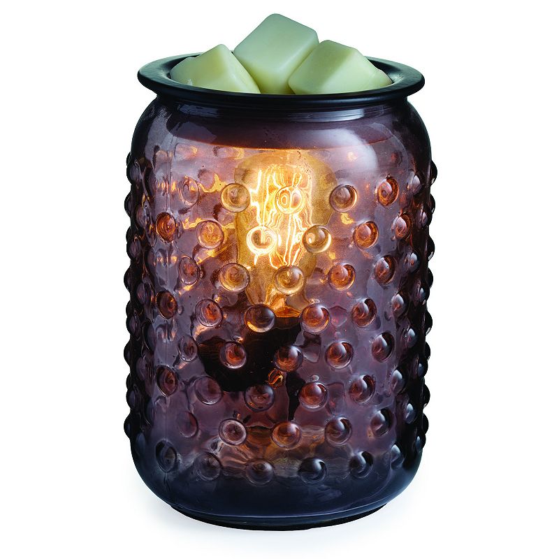 Candle Warmers Etc. Smokey Hobnail Fragrance Warmer, Grey, Medium