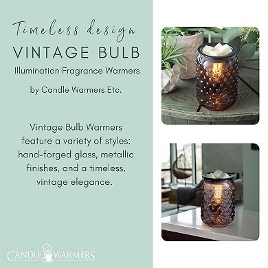 Candle Warmers Etc. Smokey Hobnail Fragrance Warmer