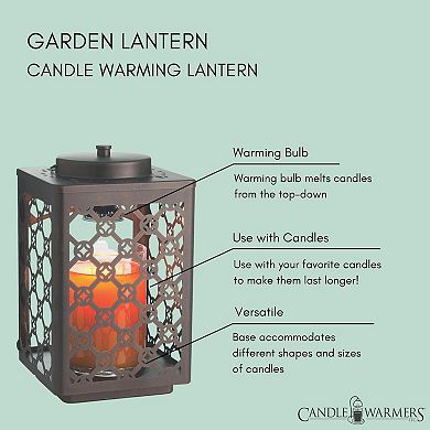 Candle Warmers Etc. Trellis Lantern Candle Warmer Table Decor