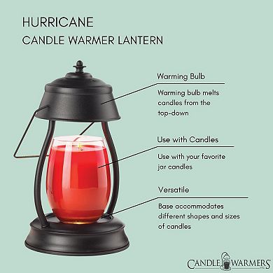 Candle Warmers Etc. Vintage Inspired Lantern Candle Warmer Table Decor