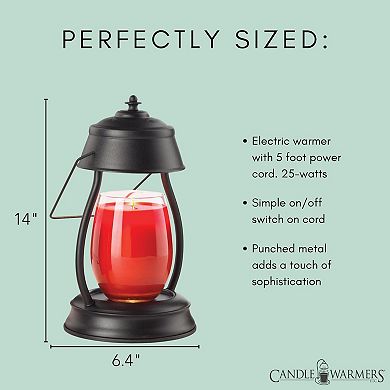 Candle Warmers Etc. Vintage Inspired Lantern Candle Warmer Table Decor