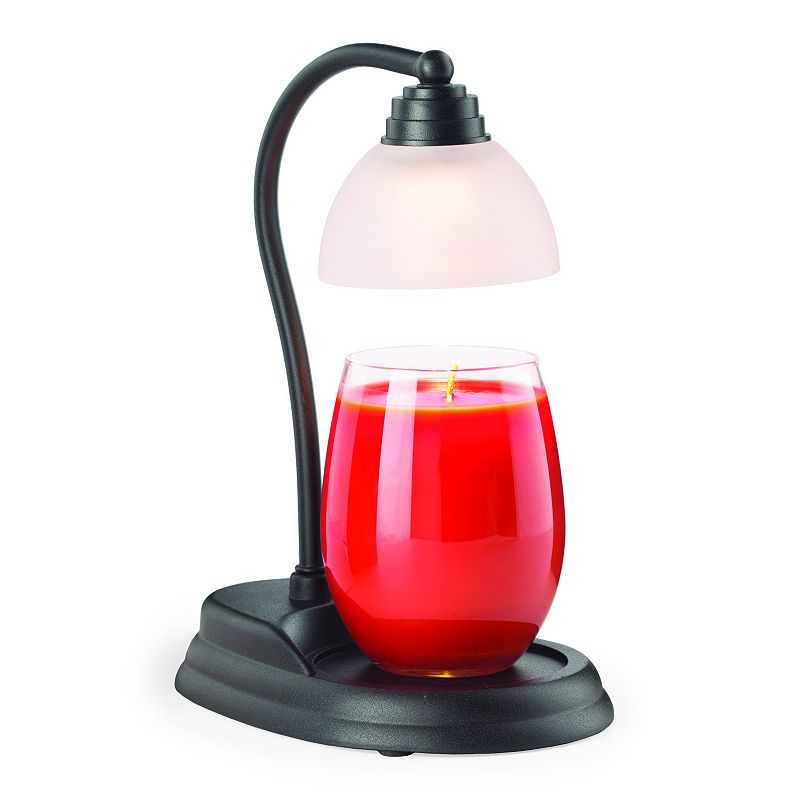 Candle Warmers Etc. Aurora Lamp Candle Fragrance Warmer, Black, Medium