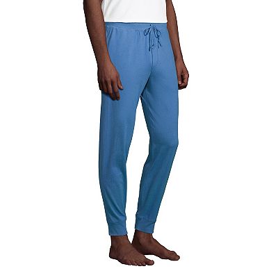 Big & Tall Lands' End Knit Jersey Sleep Jogger Pants