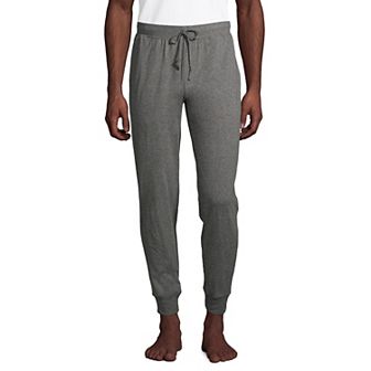 Big & Tall Lands' End Knit Jersey Sleep Jogger Pants