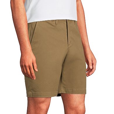 Big & Tall Lands' End 9" Comfort-Waist Knockabout Chino Shorts