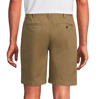 Big & Tall Lands' End 9" Comfort-Waist Knockabout Chino Shorts