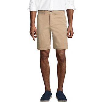 Big & Tall Lands' End 9" Comfort-Waist Knockabout Chino Shorts
