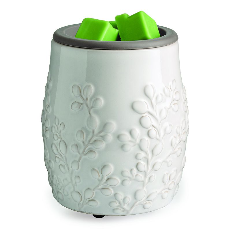 55621954 Candle Warmers Etc. Willow Wax Melt Warmer, White, sku 55621954