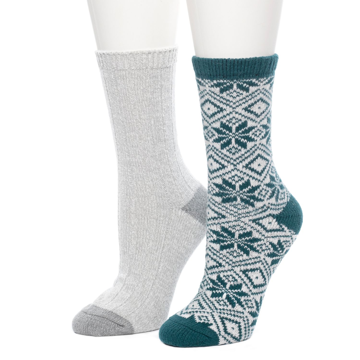 cuddl duds boot crew socks