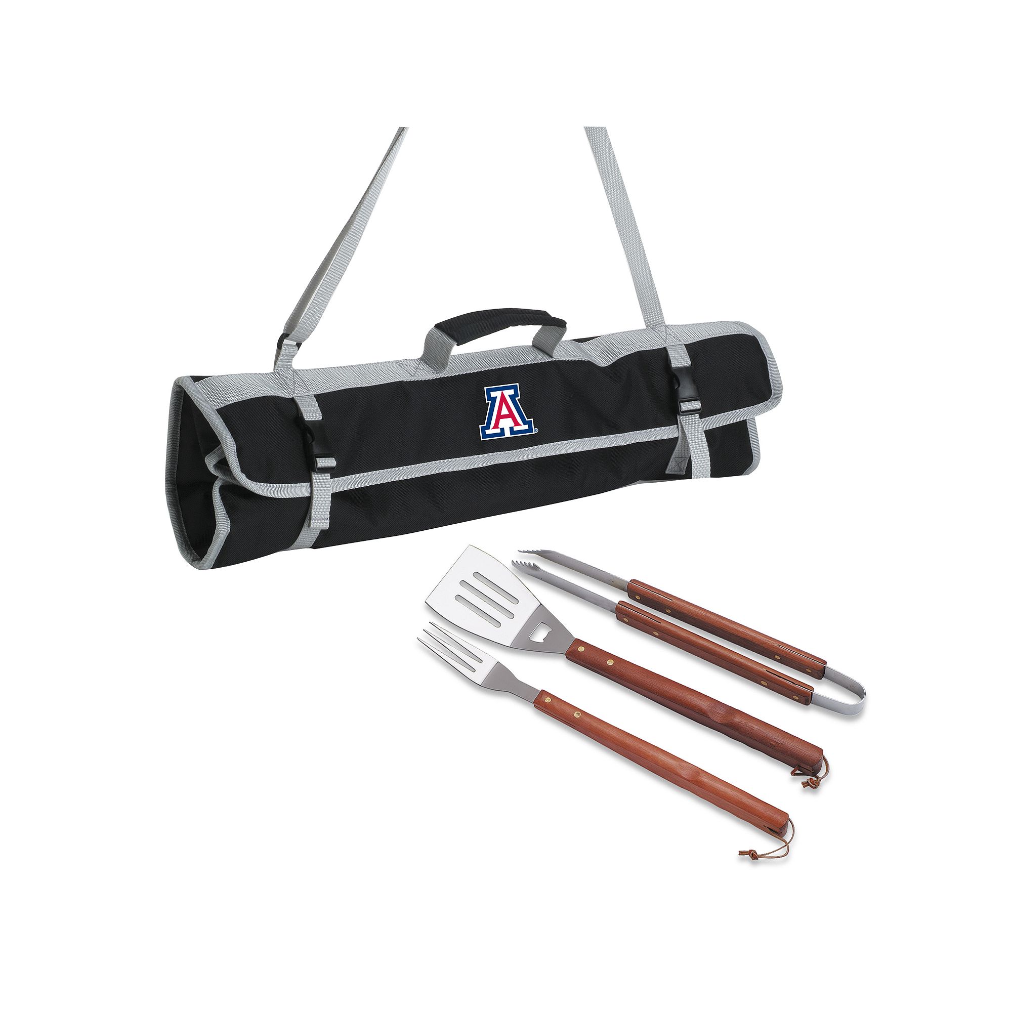 Arizona Wildcats 4-pc. Barbecue Tote Set, Black