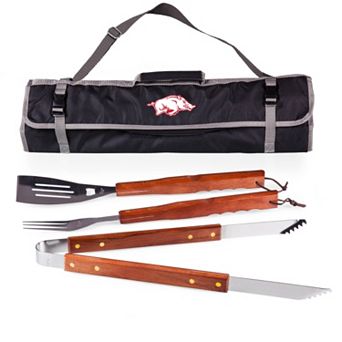 Arkansas Razorbacks 4 pc Barbecue Tote Set