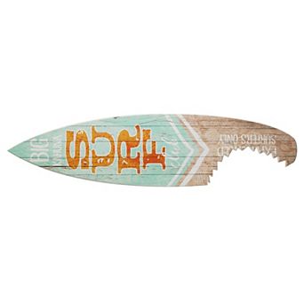 American Art Décor Surf Bite Surfboard Wall Decor