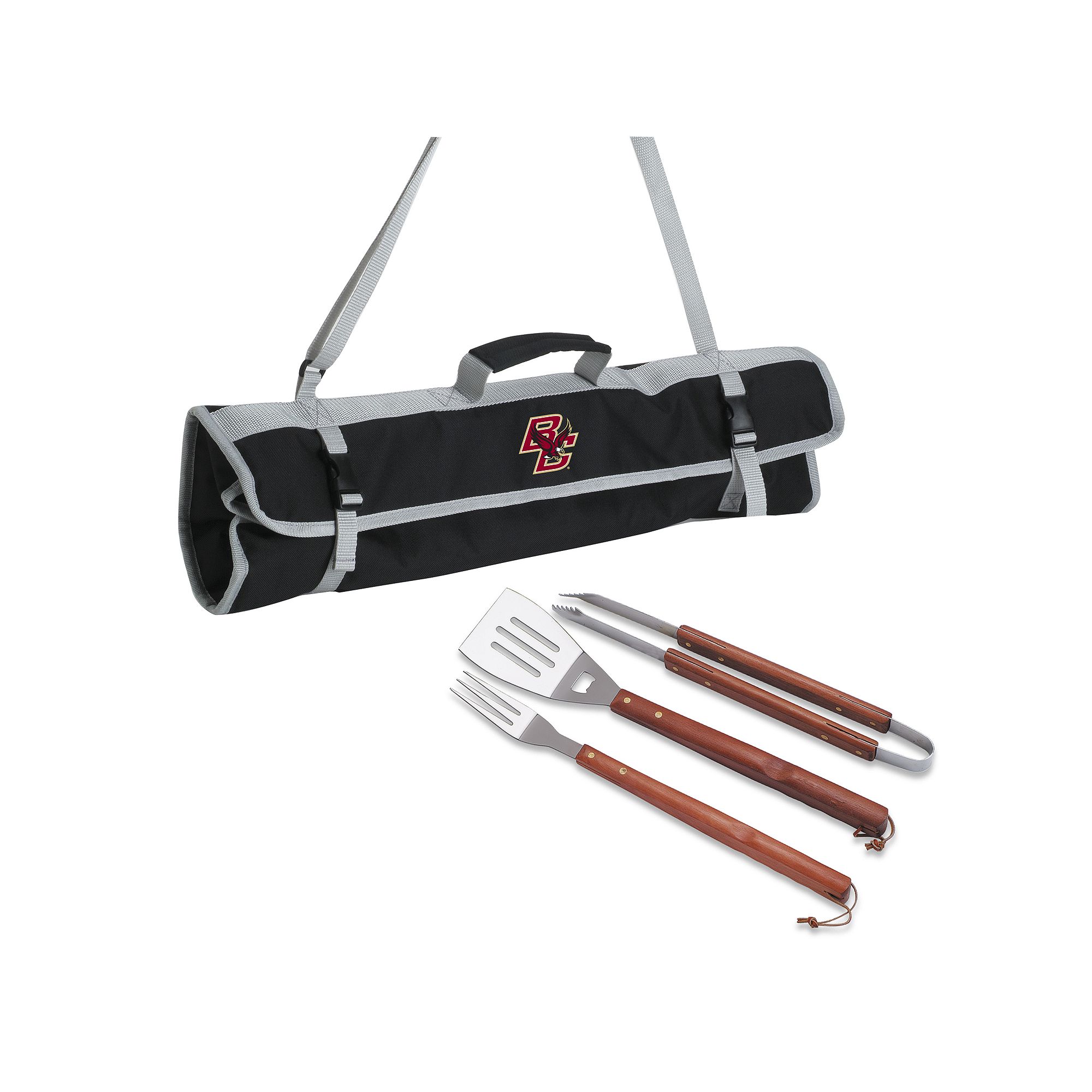 Boston College Eagles 4-pc. Barbecue Tote Set, Black