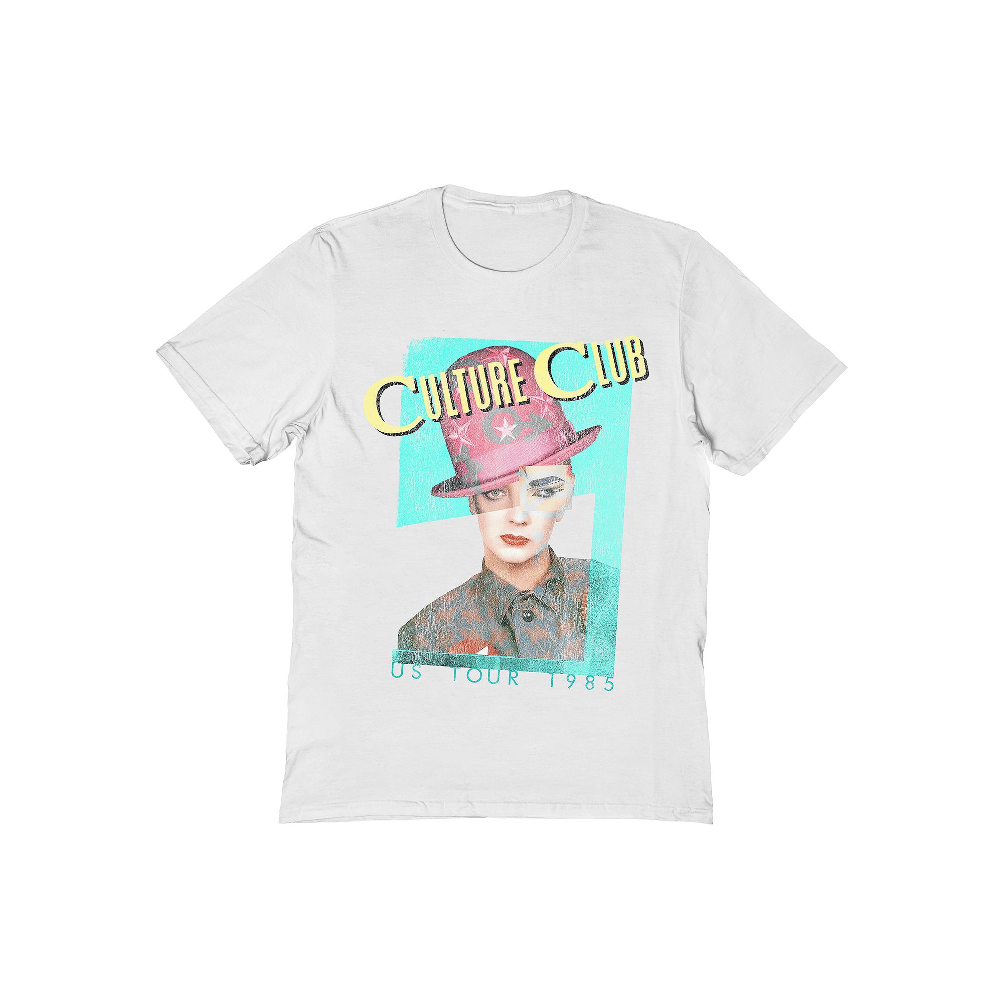Culture Club Mens T-Shirt, Size: Small, White