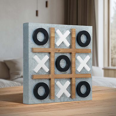 American Art Décor Magnetic Tic Tac Toe Game Wall Decor