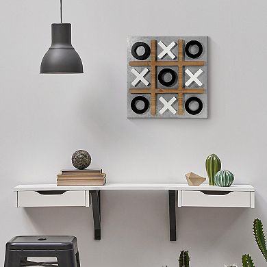 American Art Décor Magnetic Tic Tac Toe Game Wall Decor