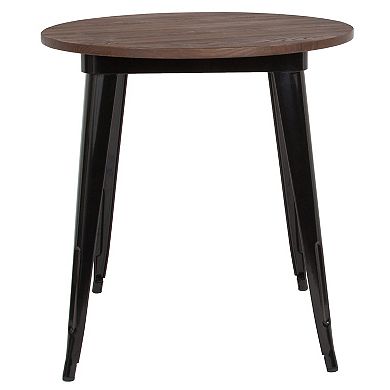 Flash Furniture Round Mixed Media Dining Table
